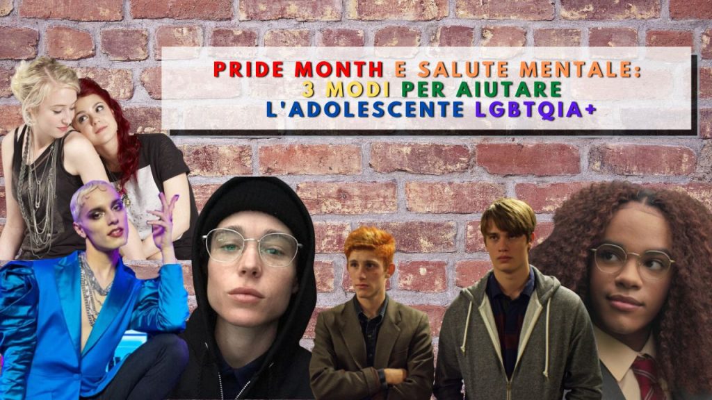 pride month lgbtqia+ salute mentale e adolescenza